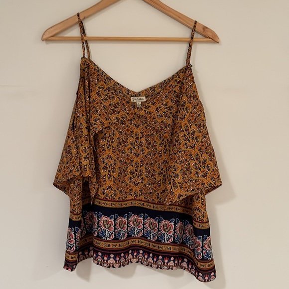 Lily White Sleeveless Blouse Size Large - Picture 11 of 12